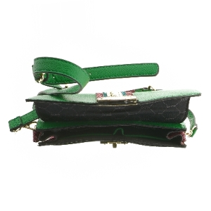 Grøn Aldo skuldertaske fra Aldo (str. 19x24x6 cm)