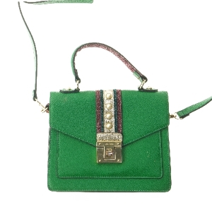 Grøn Aldo skuldertaske fra Aldo (str. 19x24x6 cm)