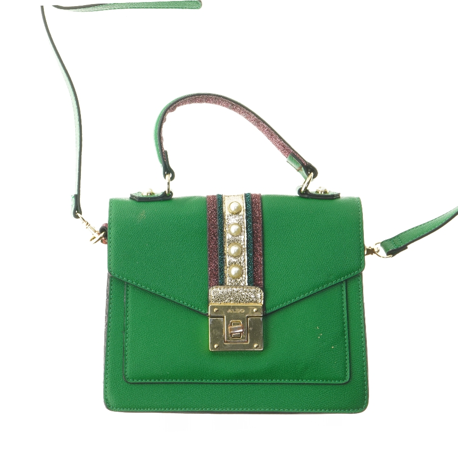 Grøn Aldo skuldertaske fra Aldo (str. 19x24x6 cm)