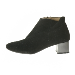 Sort støvle med blokhæl fra Unisa (str. 38 )