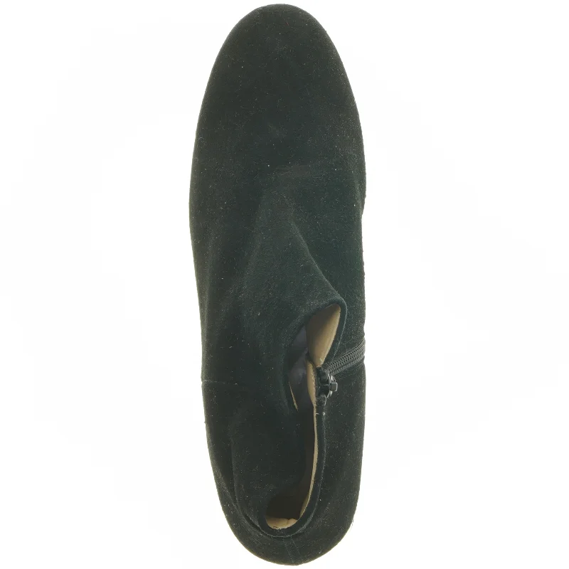 Sort støvle med blokhæl fra Unisa (str. 38 )