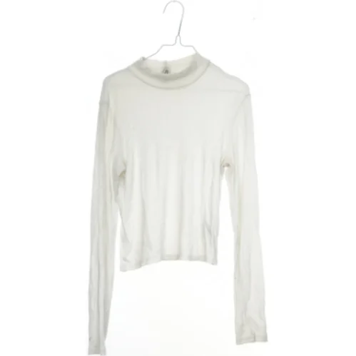 Langærmet skjorte med høj hals fra H&M (str. S)