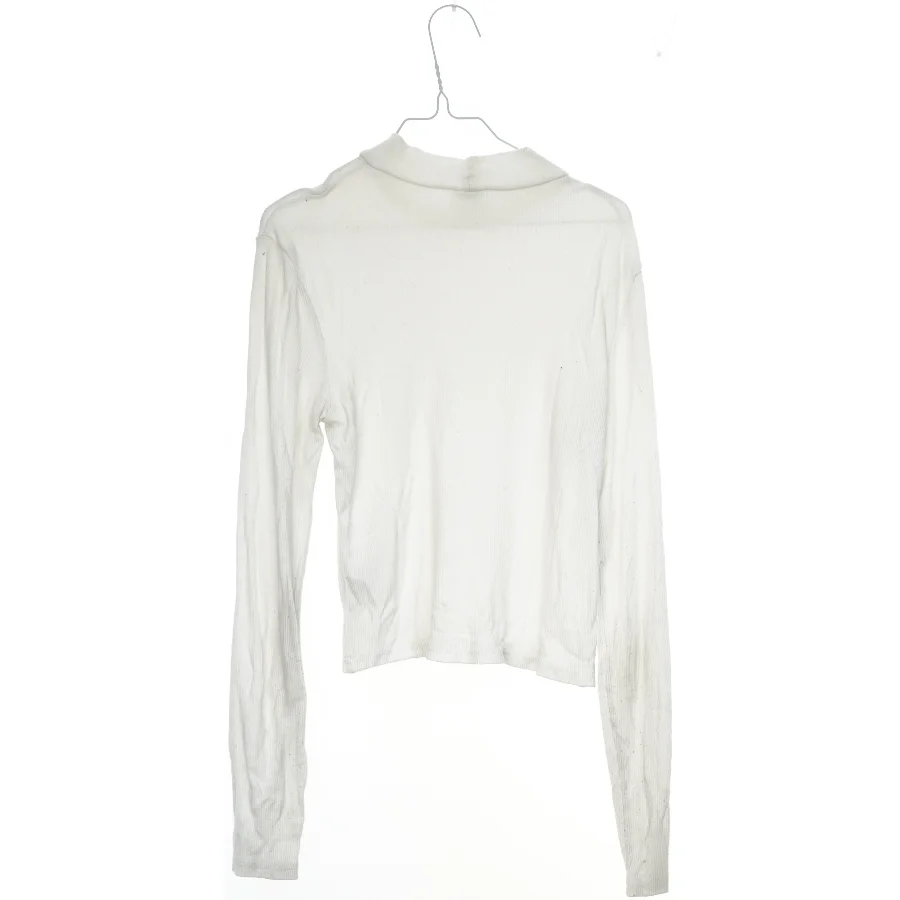 Langærmet skjorte med høj hals fra H&M (str. S)