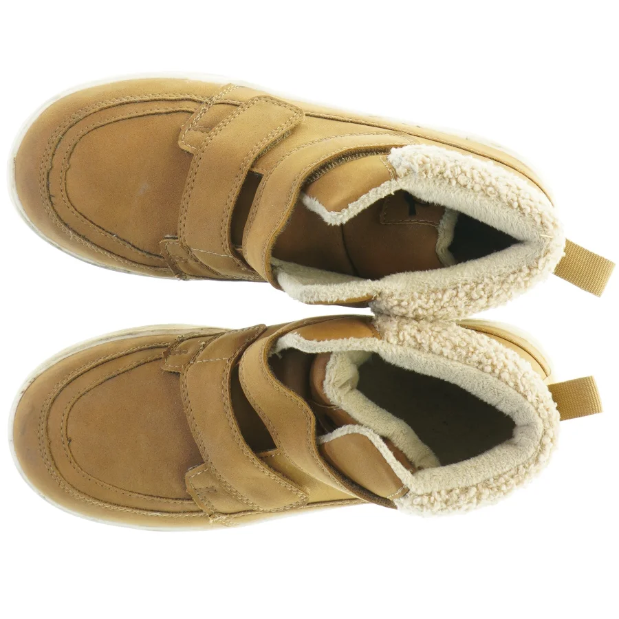 Brugte børnestøvler med velcrolukning fra H&M (str. 33 cm)