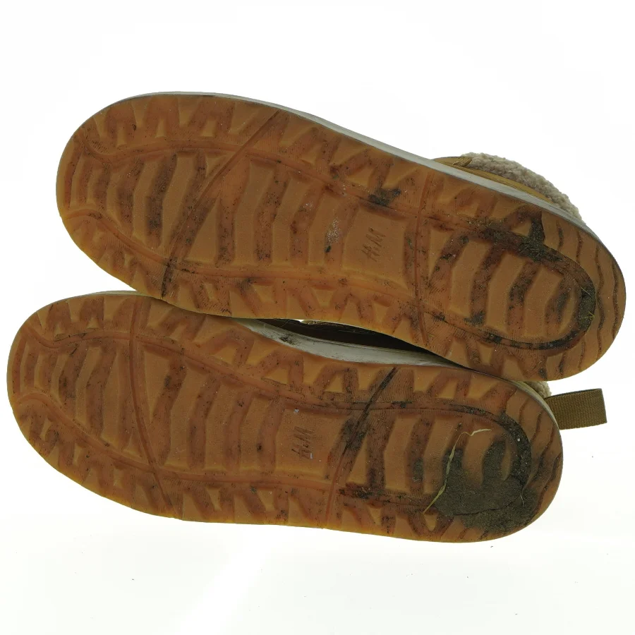 Brugte børnestøvler med velcrolukning fra H&M (str. 33 cm)