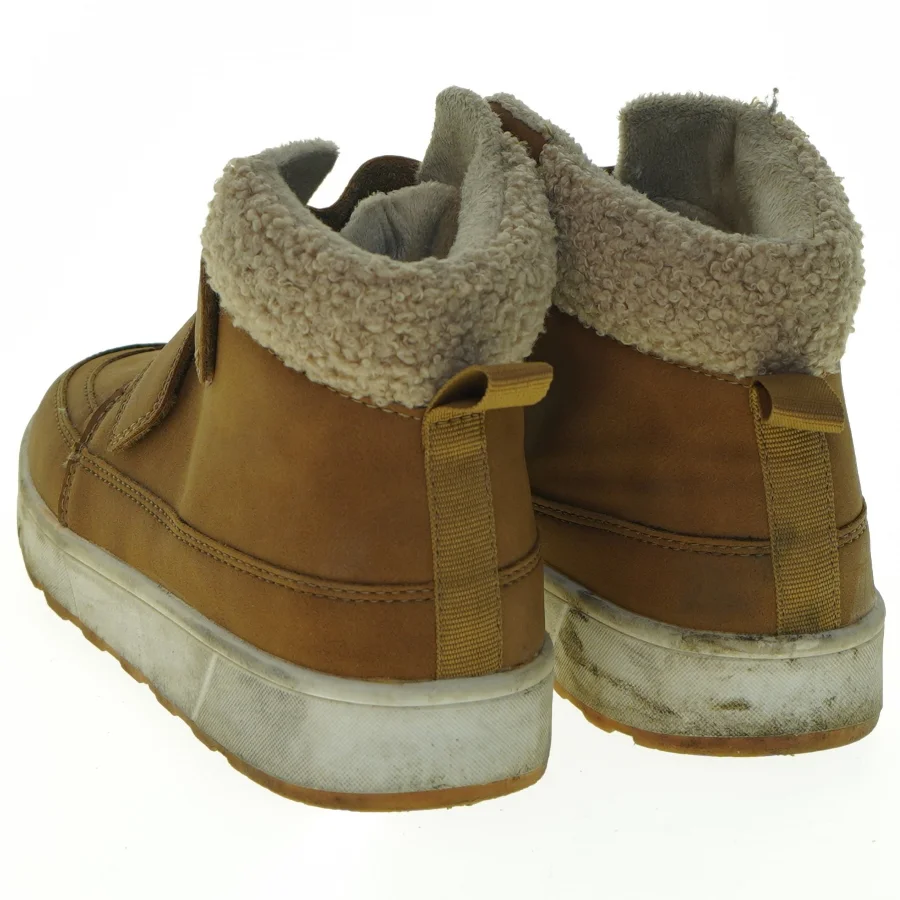 Brugte børnestøvler med velcrolukning fra H&M (str. 33 cm)
