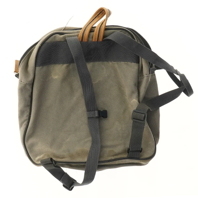 Grøn rygsæk med stjerne (str. 33x33 cm)