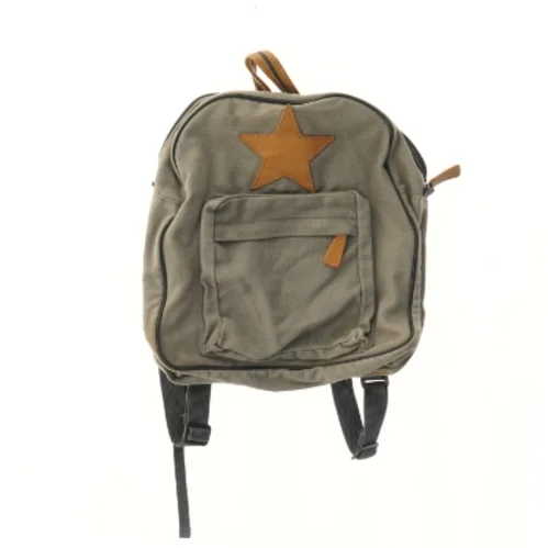 Grøn rygsæk med stjerne (str. 33x33 cm)