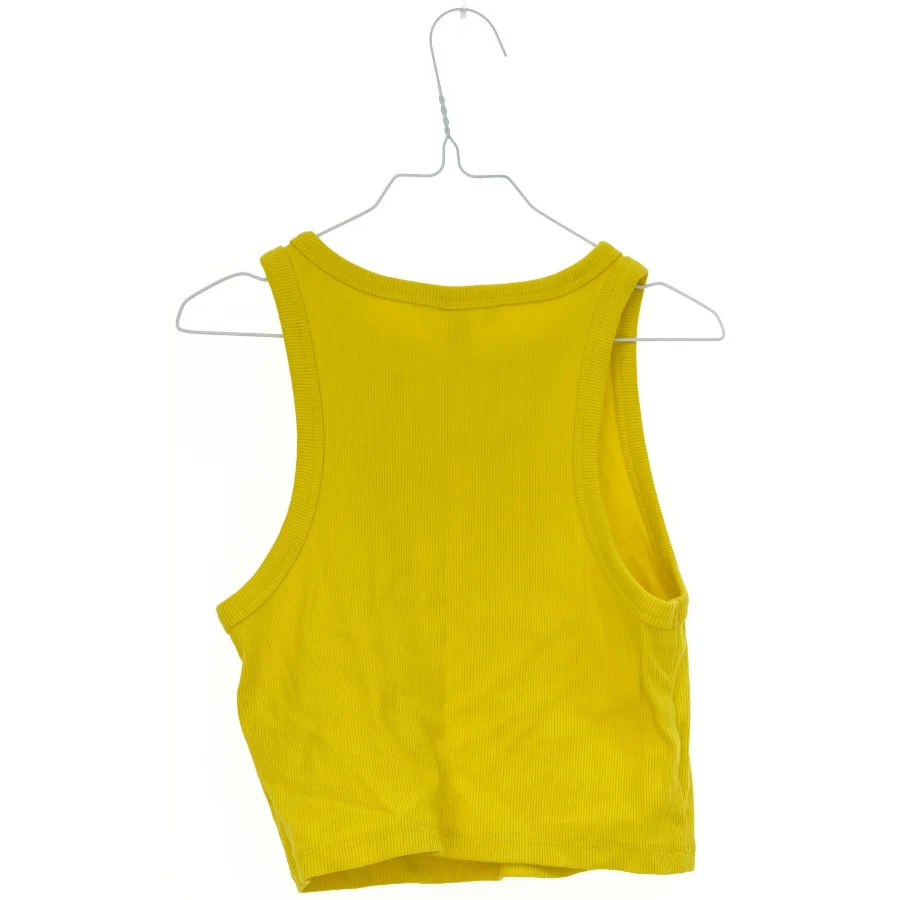 Gul tank top fra H&M (str. S)