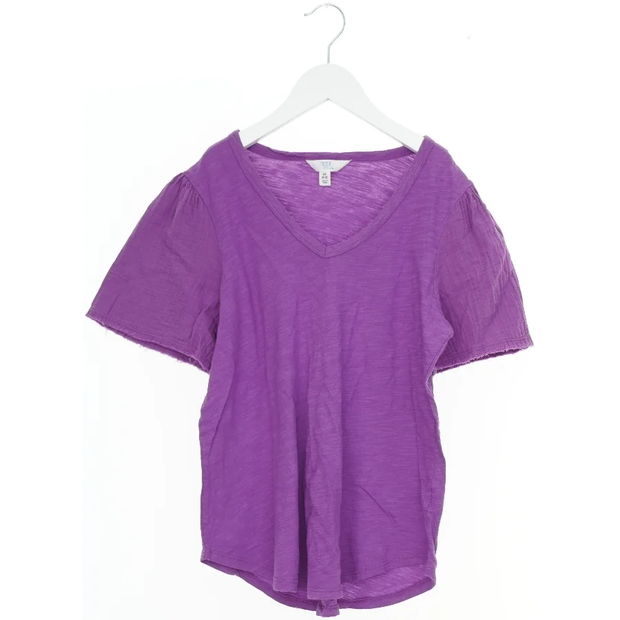 Lilla kortærmet bluse fra Time And True (str. XS)
