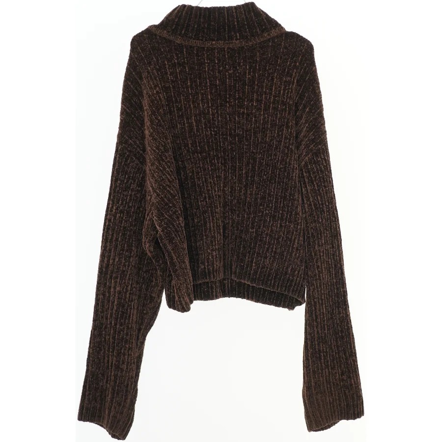 Brun striktrøje fra Divided (str. S)