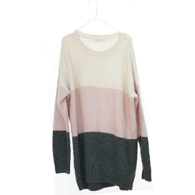 Farvet stribet sweater fra H&M (str. 152)