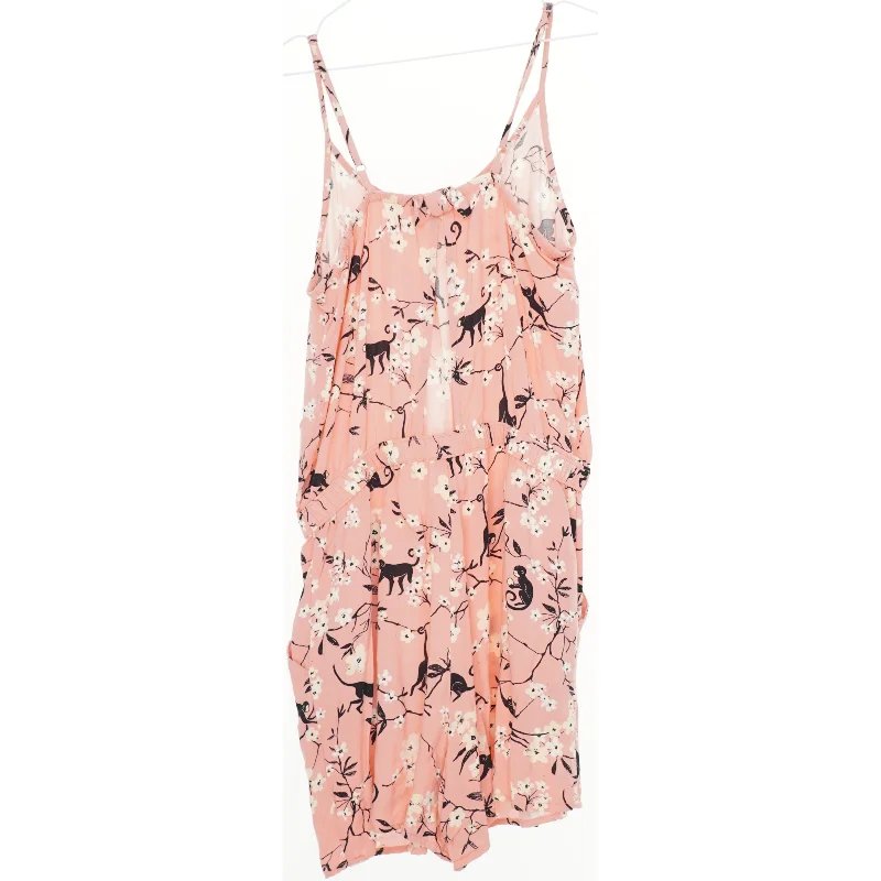Sommerdragt med abe og blomster print fra H&M (str. 158)