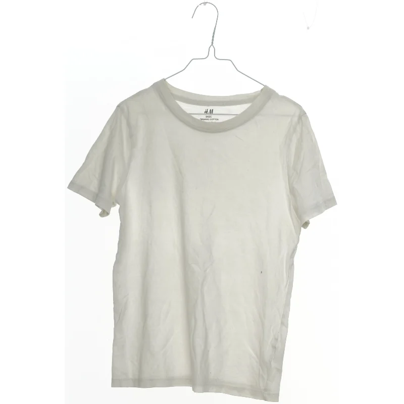 Hvid T-Shirt til børn fra H&M (str. 134)