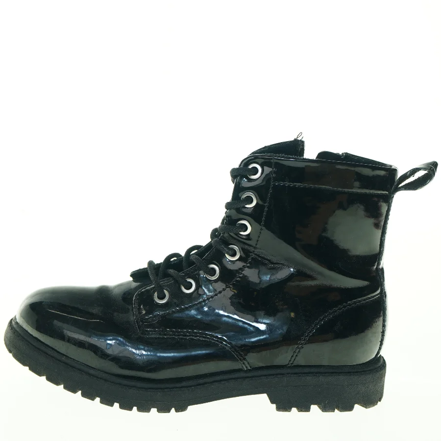 Sorte snørestøvler fra H&M (str. 36)