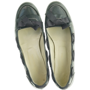 Sorte ballerinasko med sløjfe fra Helene Steensby (str. 38)