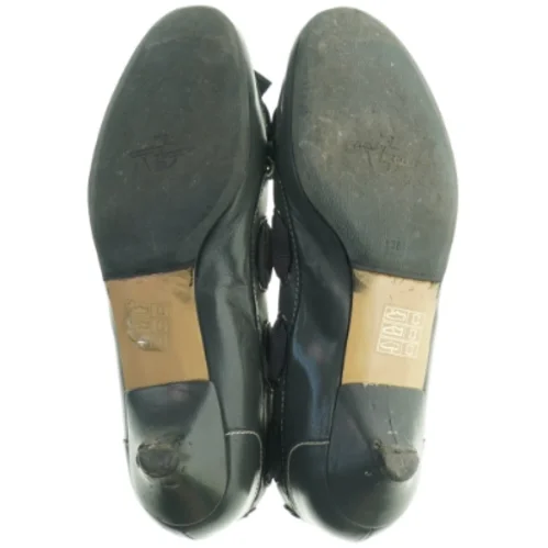 Sorte ballerinasko med sløjfe fra Helene Steensby (str. 38)