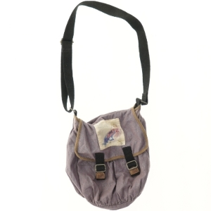 Skuldertaske med fuglebroderi fra Noa Noa (str. 33x26 cm)