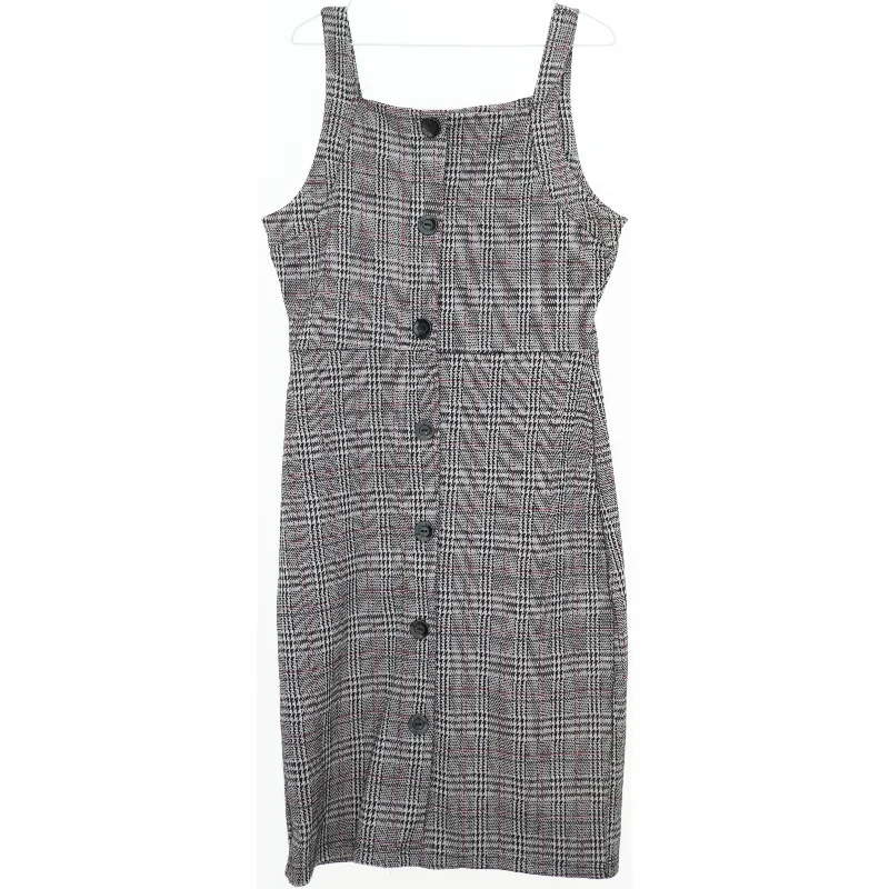 Pinafore kjole med skotsk tern fra Nxt (str. 164)