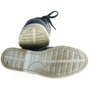 Blå børnestøvler i størrelse 35 (str. 35 )