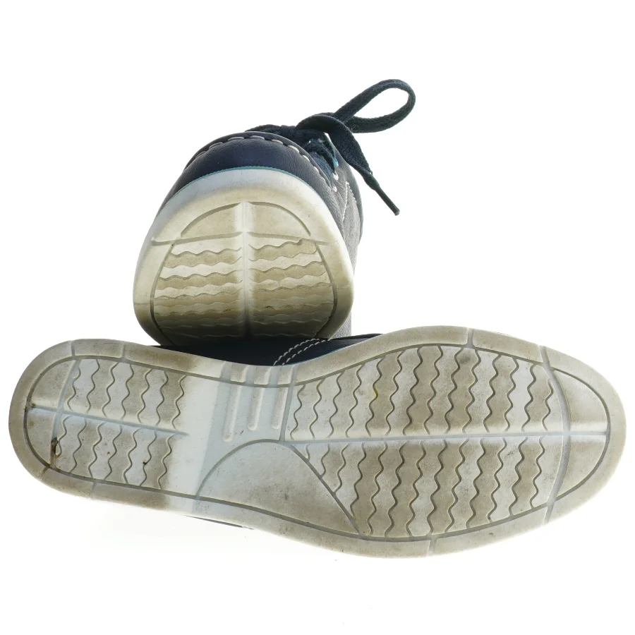 Blå børnestøvler i størrelse 35 (str. 35 )