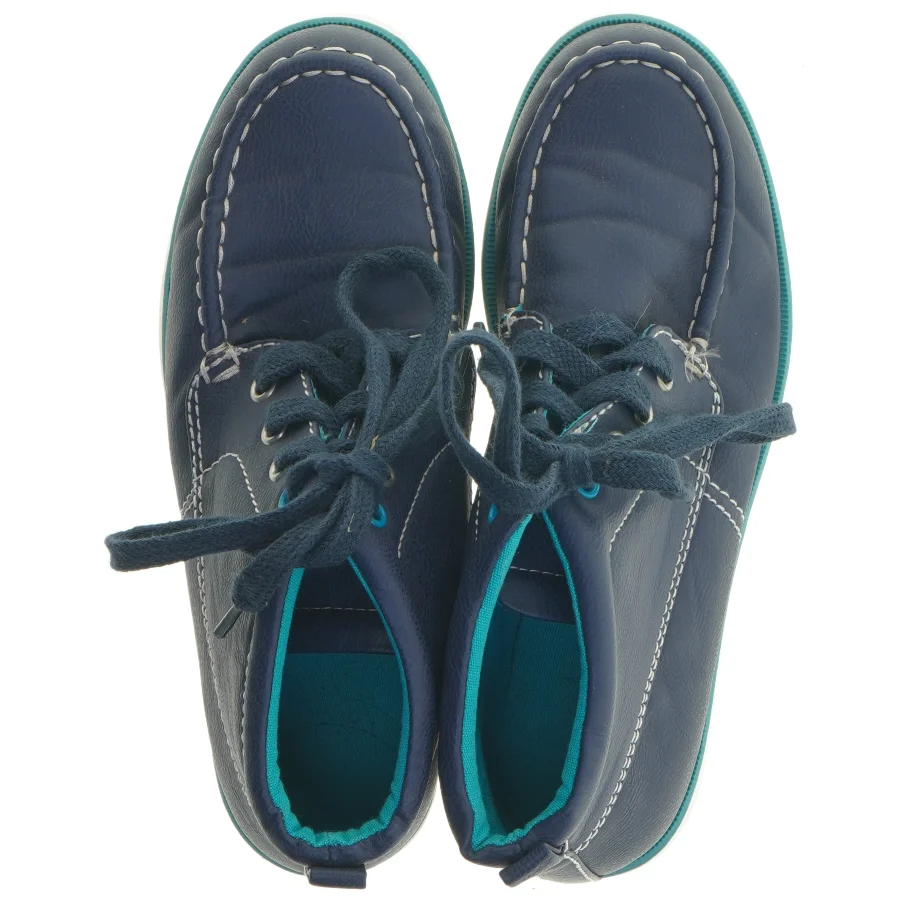 Blå børnestøvler i størrelse 35 (str. 35 )