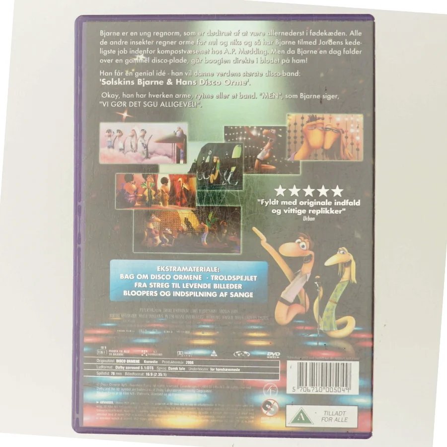Disco Ormene med Peter Frödin (DVD)