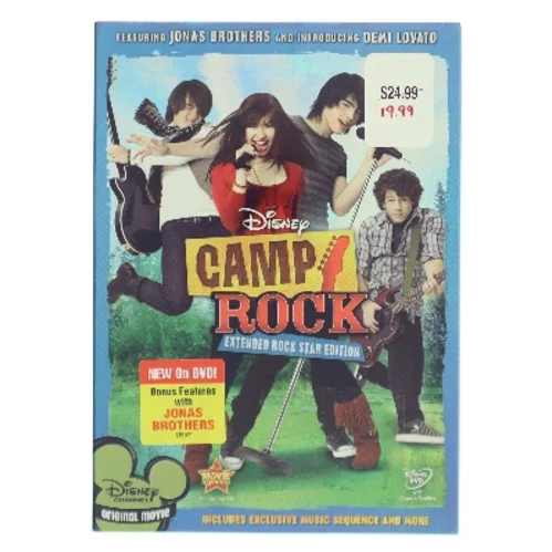Camp Rock: Extended Rock Star Edition med Demi Lovato (DVD)