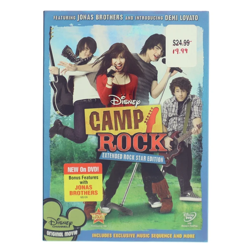 Camp Rock: Extended Rock Star Edition med Demi Lovato (DVD)