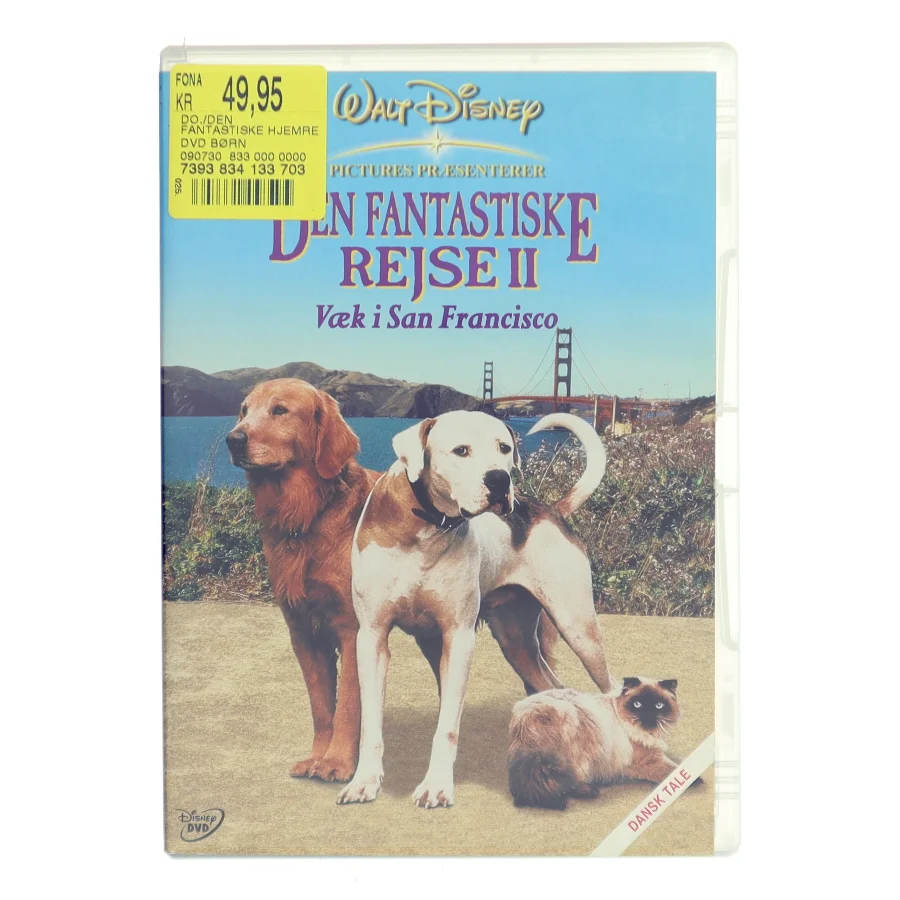 Disneys - Homeward Bound 2: Lost in San Francisco / den Fantastiske Rejse Ii: Væk med Michael J. Fox (DVD)
