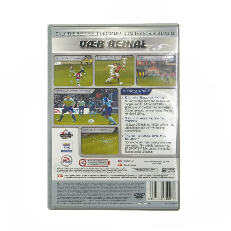 FIFA Football 2004 til PlayStation 2 fra EA Sports