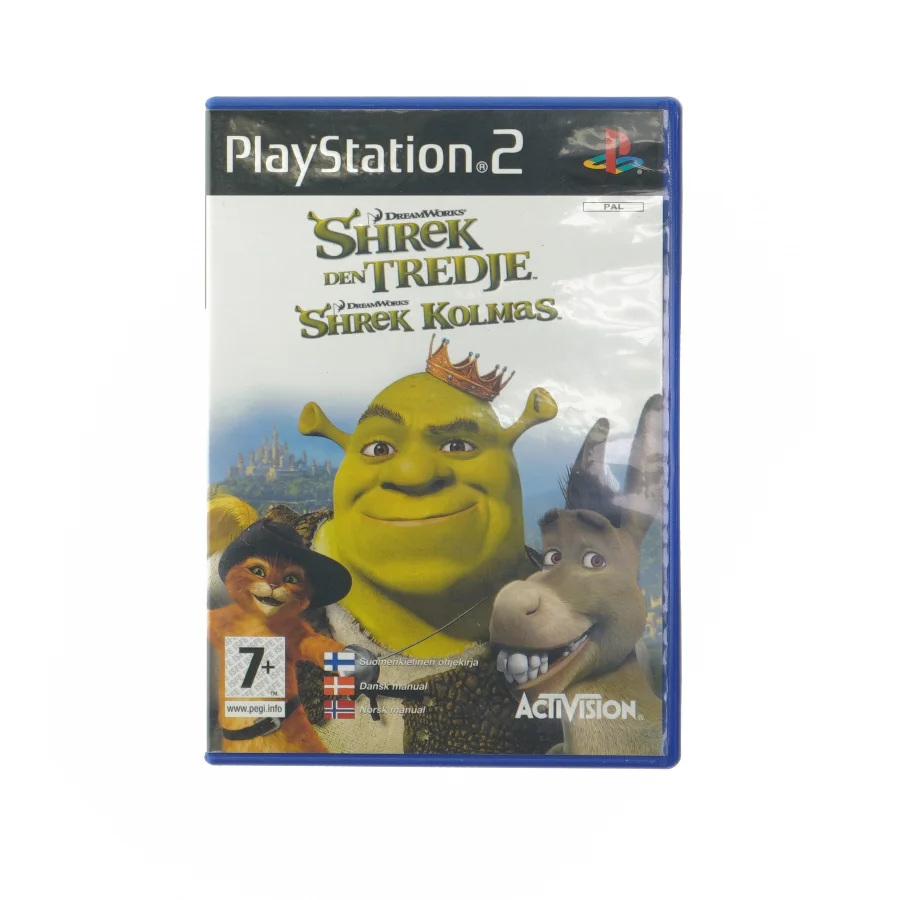PlayStation 2 spil - Shrek den Tredje fra Activision
