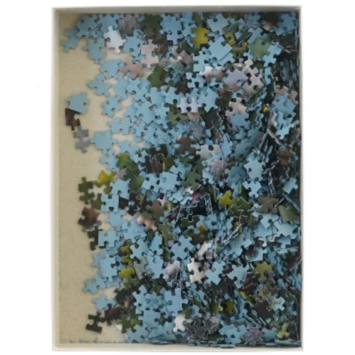 puslespil med hund (str. 1000 brikker cm)