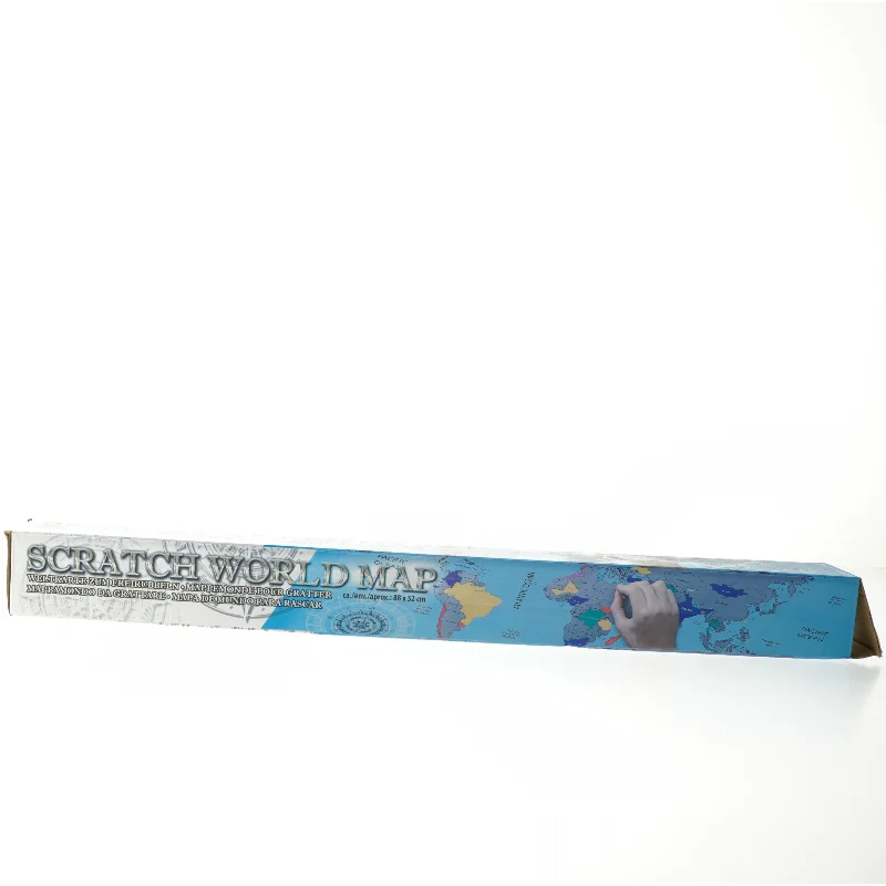 Scratch verdenskort (str. 88x52 cm)