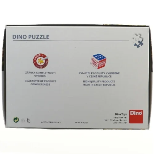 Panoramisk puslespil 2000 brikker fra Dino (str. 2000 brikker 136x48 cm)