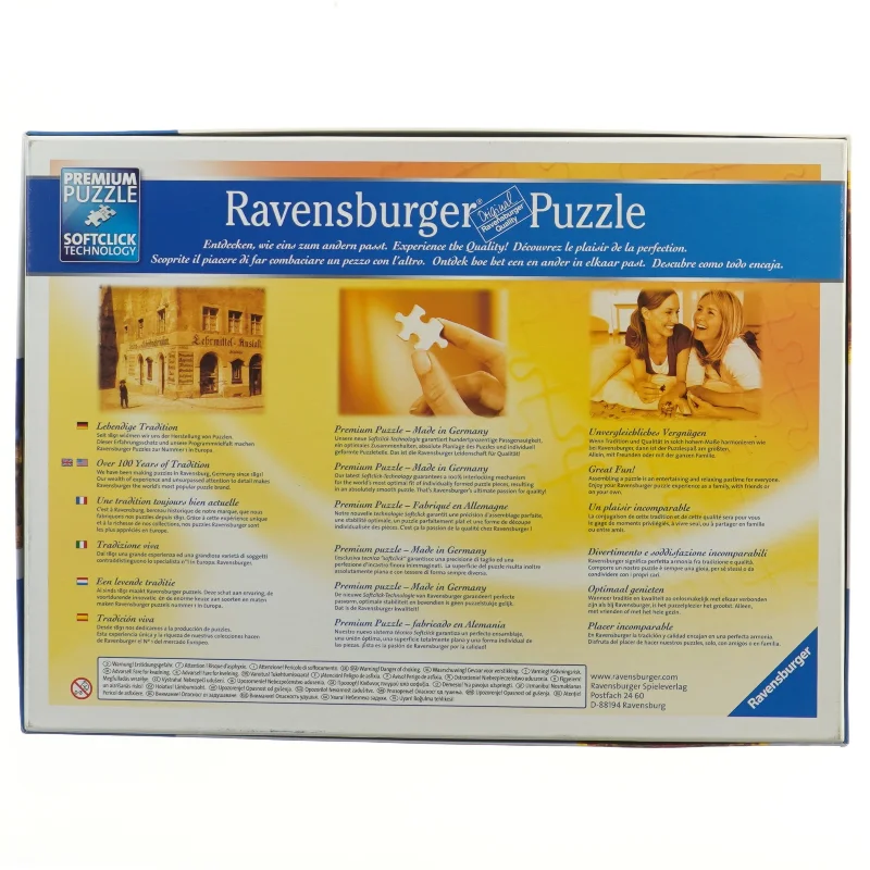 Ravensburger puslespil 1500 brikker fra Ravensburger (str. 1500 brikker 80x60 cm)