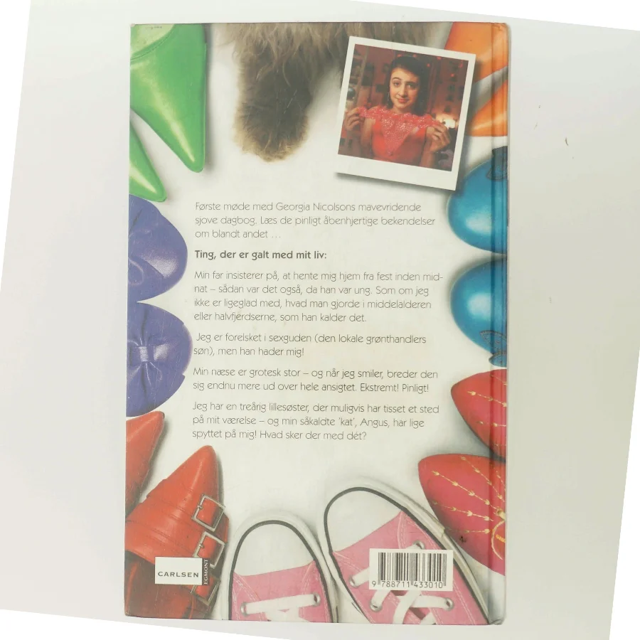 Hormoner, hængerøve og hårde bananer : Georgia Nicolsons dagbogsnotater af Louise Rennison (Bog)