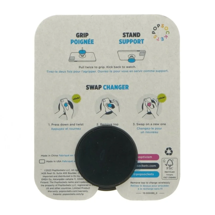 PopSockets PopGrip fra 7 Days (str. 4 cm)