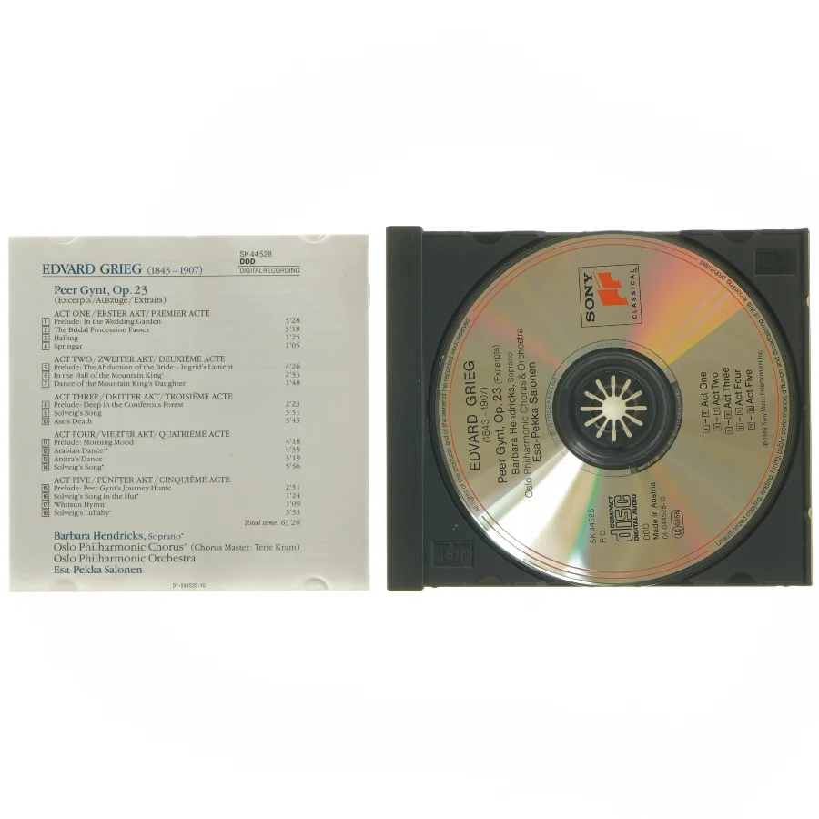 Grieg: Peer Gynt CD