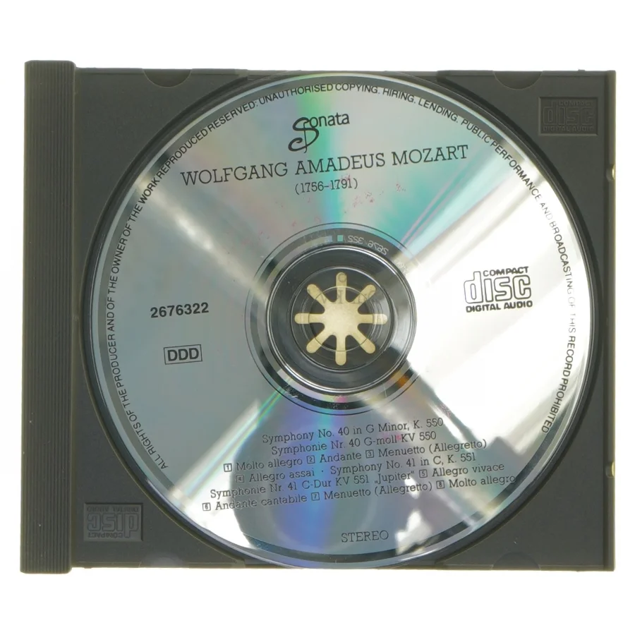 Mozart Symphonies CD