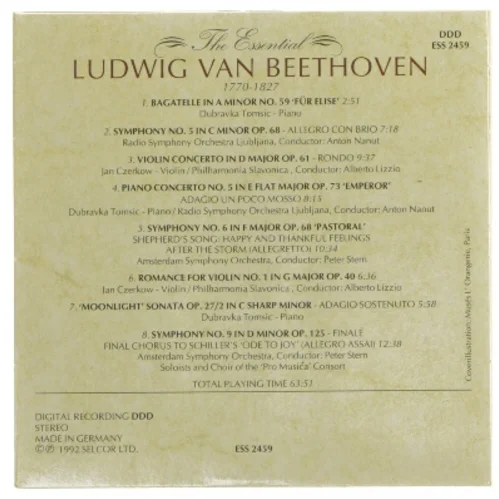 Beethoven The Essential CD