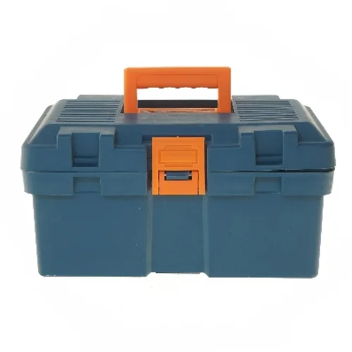 Legetøjsværktøjssæt med værktøjskasse (str. 28x15x18 cm)