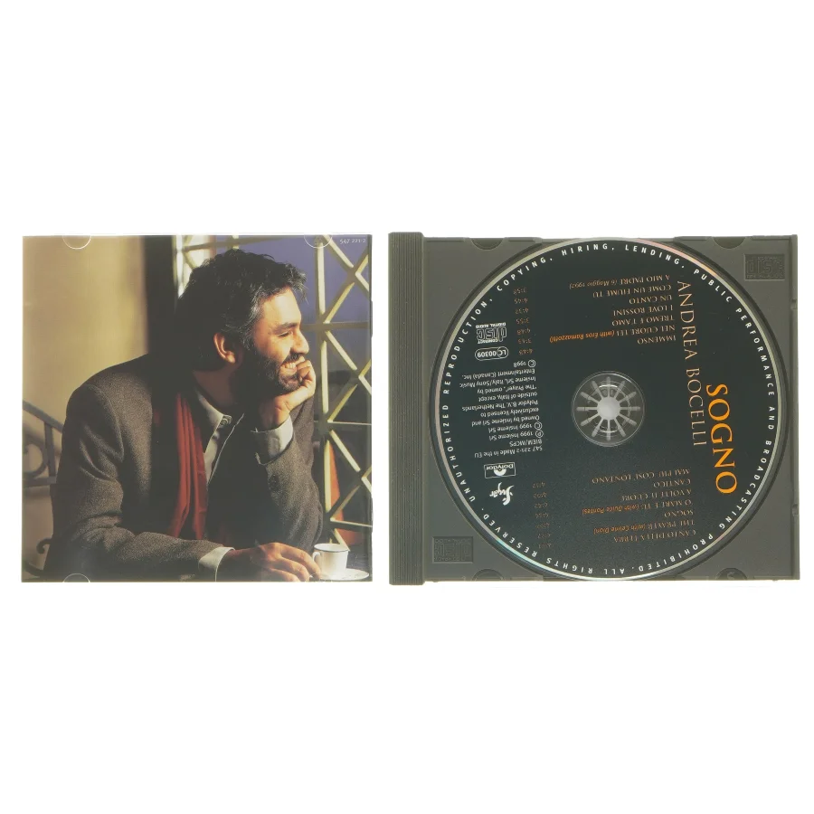 Andrea Bocelli Sogno CD