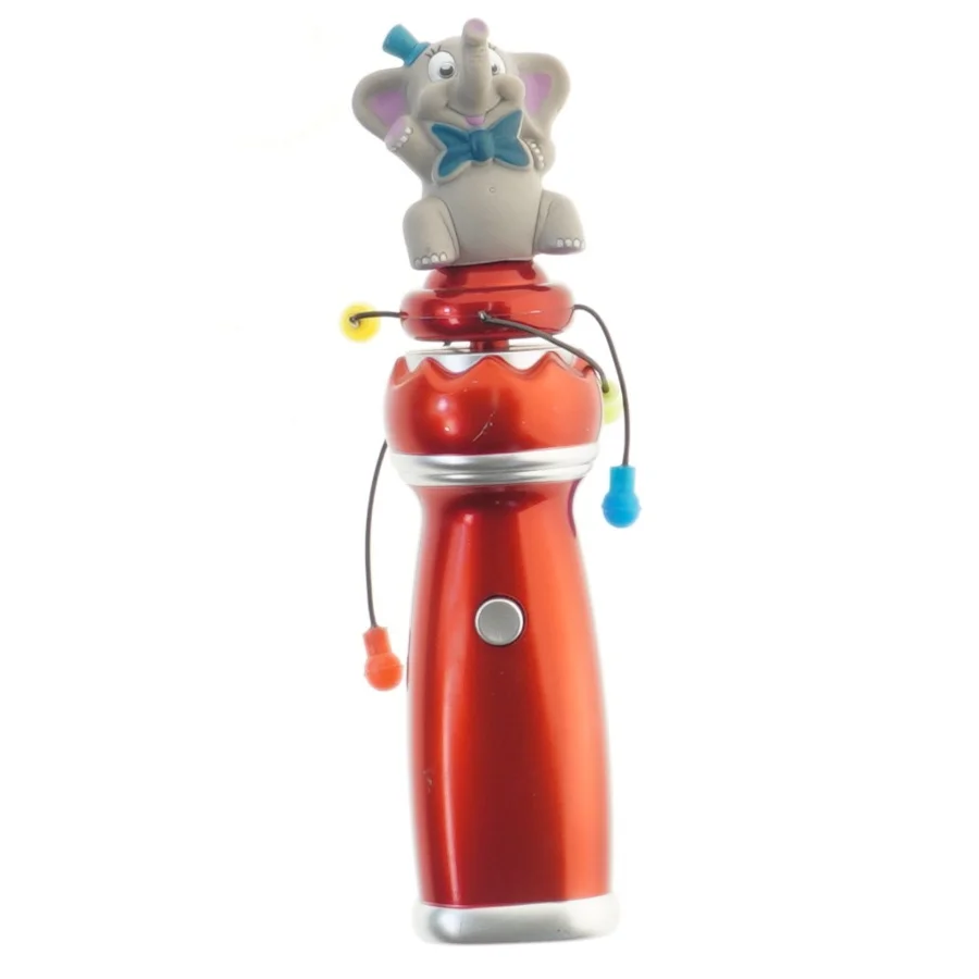 Rød elefant legetøj med lys og lyd (str. 20 cm)