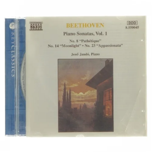 Beethoven klaversonater, Vol. 1 CD fra Naxos