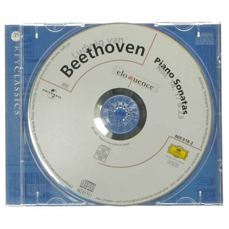 Beethoven klaversonater, Vol. 1 CD fra Naxos