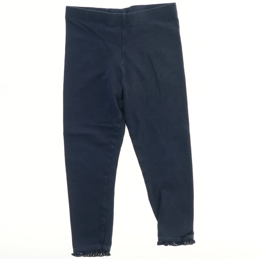 Leggings med blondekant fra Next (str. 110)