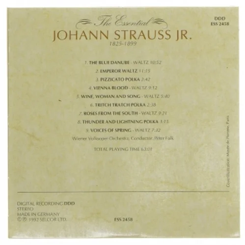 The Essential Strauss CD