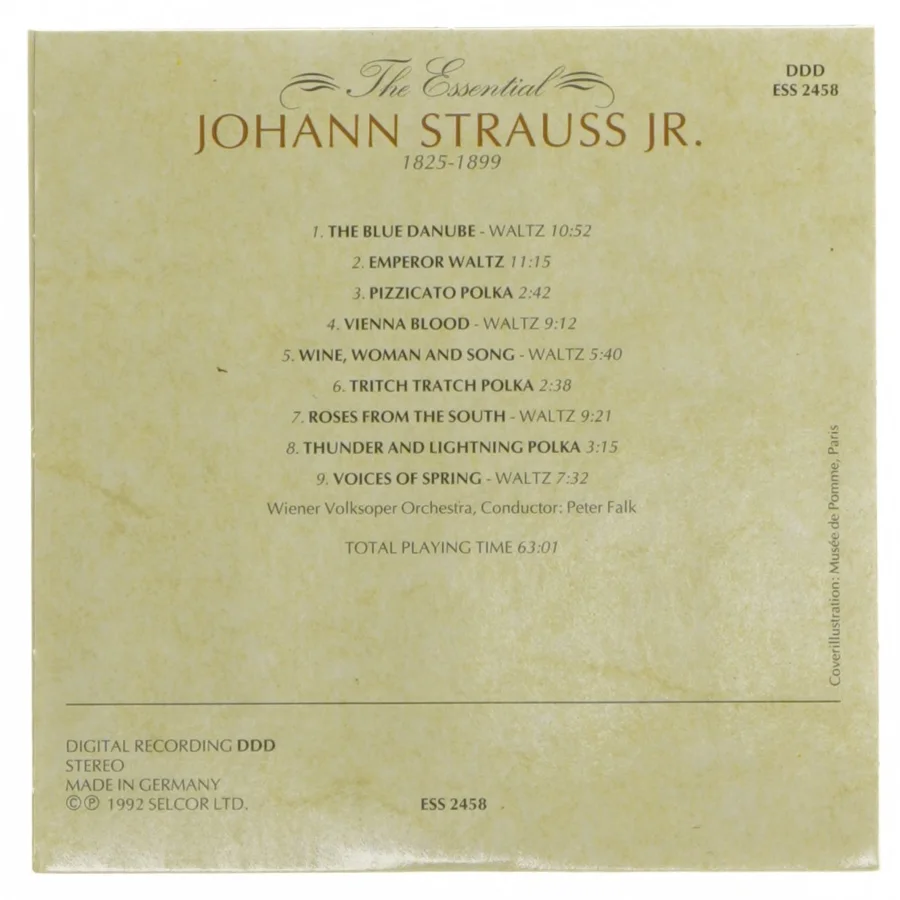 The Essential Strauss CD
