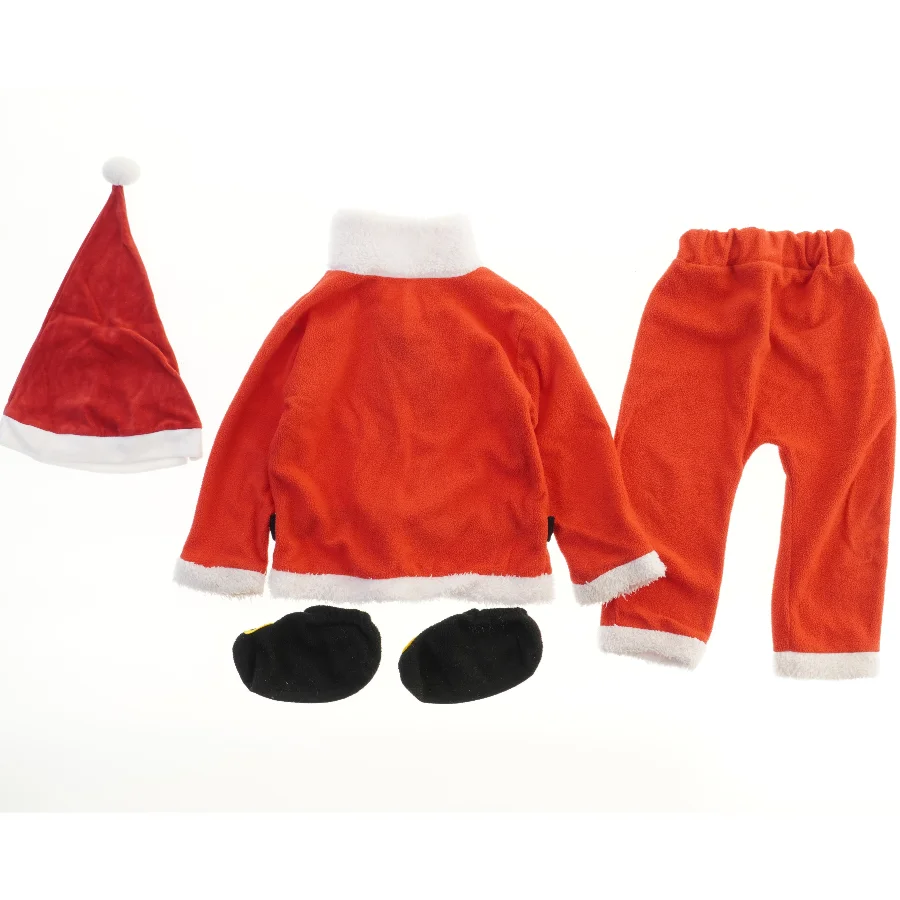 Julemandskostume til baby (str.  38x44 cm)